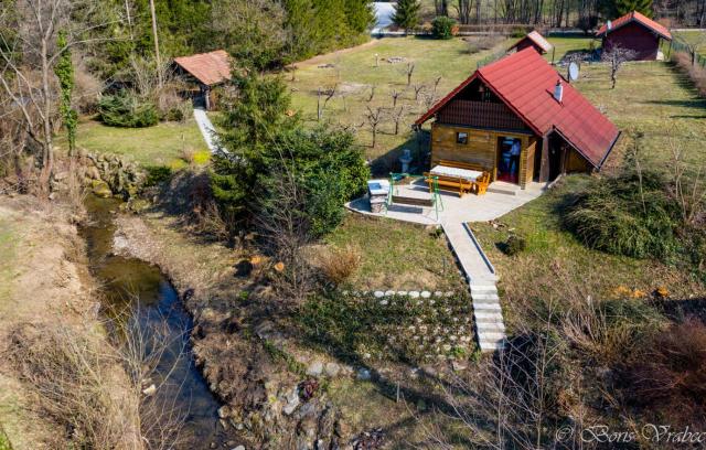 Wooden Cabin Zurej with Hot Tub