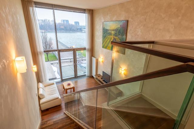 Luxury with Danube river view