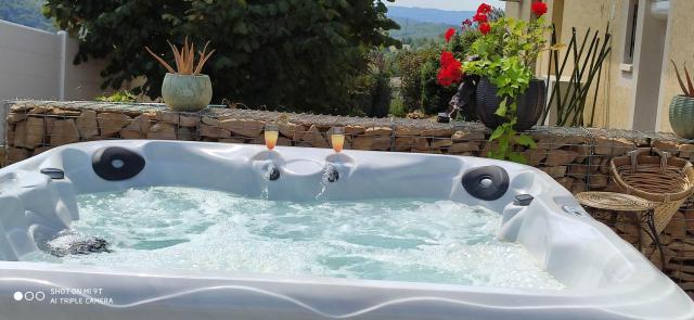 Campagne et Jacuzzi ... c'est cosy le Bumble Bee !