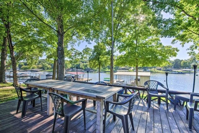 Lakefront Gravois Mills Home with Boat Dock and Slides