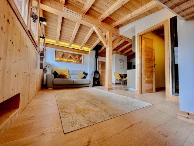 Rooftop Montriond Loft with Epic Mountain Views