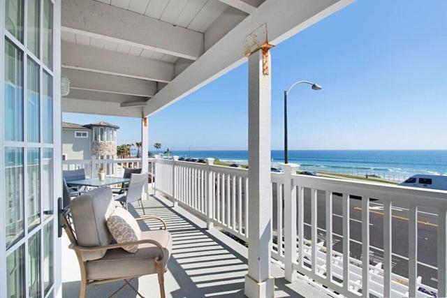 Expansive Ocean View, Private Balcony, Across from Beach