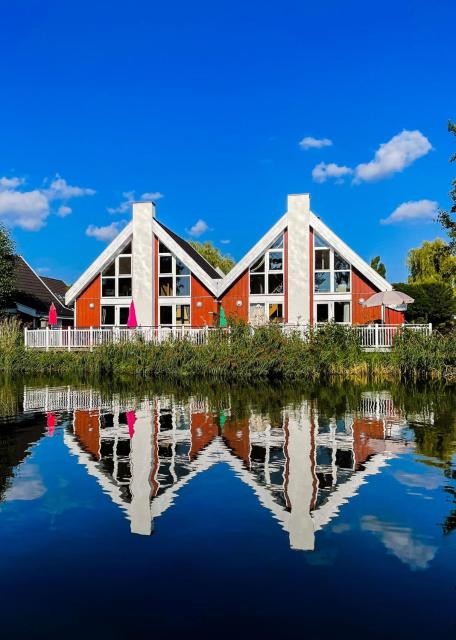 Ferienhaus mit Wasserterrasse - mit Sauna und Kamin - inklusive Nebenkosten