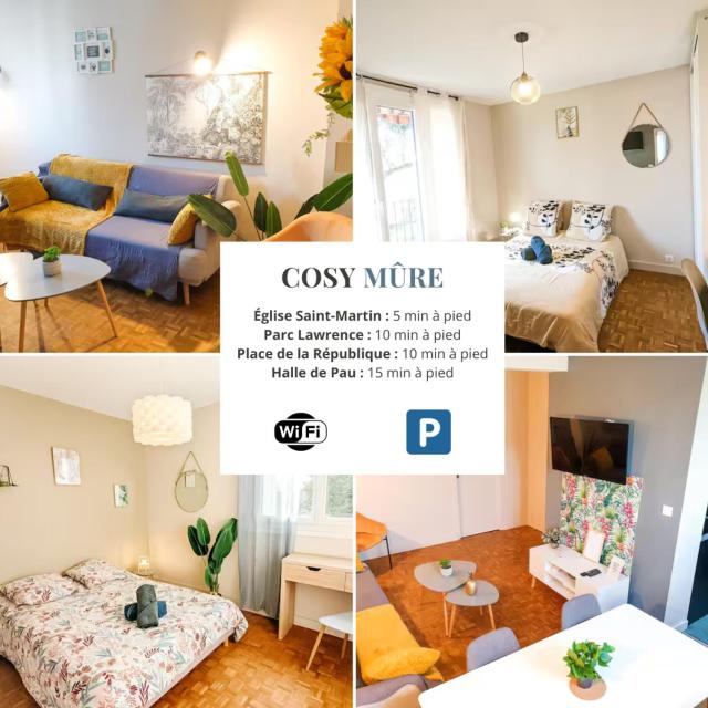 Cosy Mûre 4CH - Stationnement gratuit