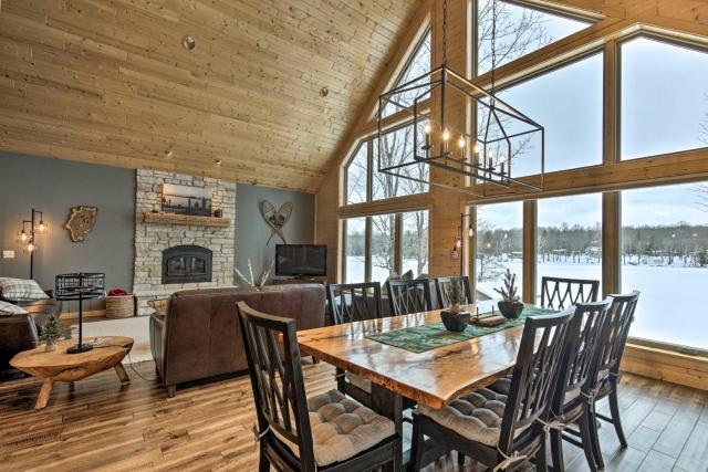 Lakefront Cottage in Iron River 3 Mi to Skiing!