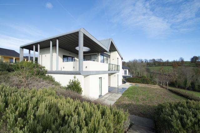 Maison d'architecte moderne avec vue imprenable