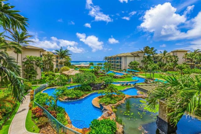 Waipouli Beach Resort Exquisite Beautifully Decorated Extra Large Luxury Dire