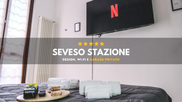 [Seveso-Stazione] Design, Wifi & Garage Privato