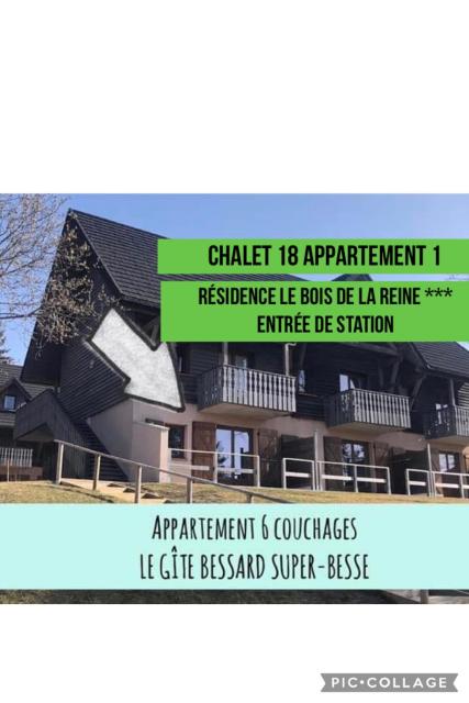 SUPER BESSE Appartement LE GÎTE BESSARD 6 couchages Le Bois de la Reine