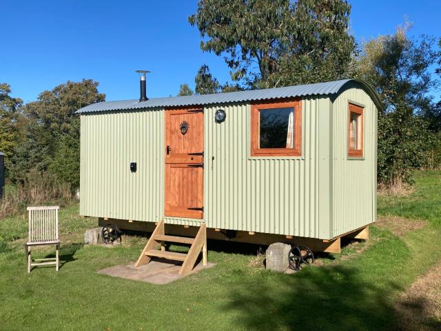 The Dragon's Hut with cosy logburner