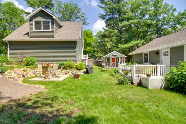 Garrison Haven on Whitefish Lake with Boat Dock!