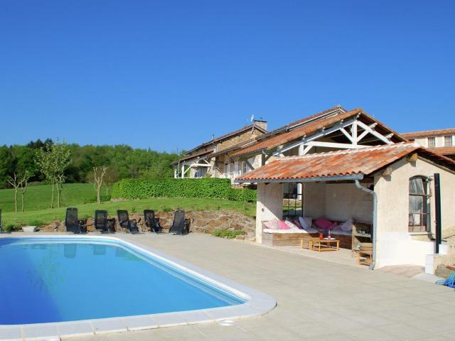 Spacious holiday home with heated pool