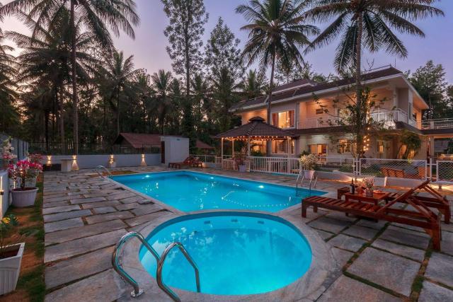 StayVista at Bask In The Greens Coorg with Private Pool