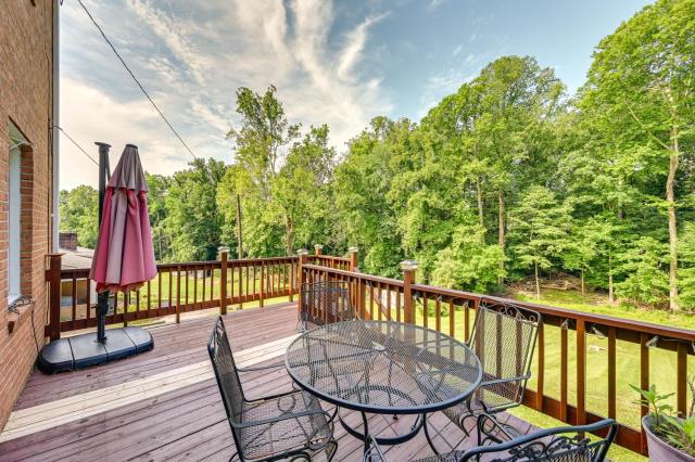 Roomy Martinsville Vacation Rental with Private Deck