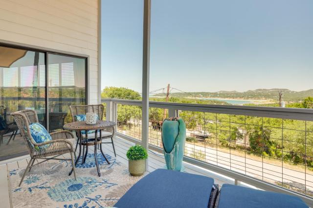 Canyon Lake Rental with Balcony and Lake Views