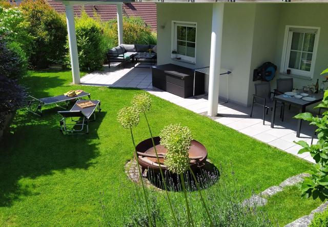 Entspannen im Grünen, Ferienwohnung mit eigenem Garten