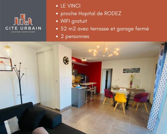 Appartement T2 cosy à Rodez