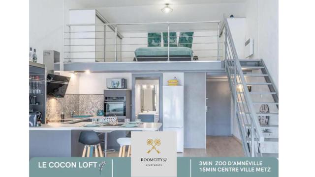 Le Cocon Loft Metz Luxembourg Un-Séjour-à-Part