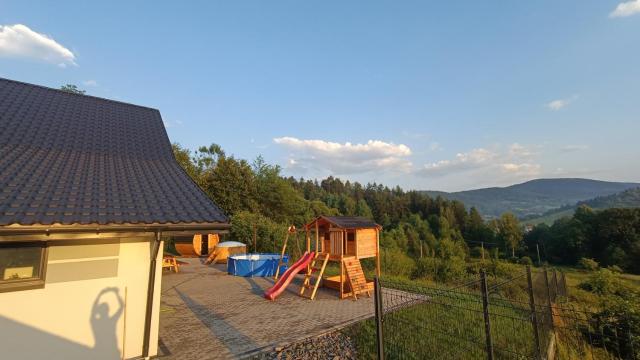 Sarnie wzgórze Sucha Beskidzka sauna jacuzzi