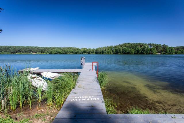 Zajęcza Chatka - Jeziora, Las , Łódka, Rower