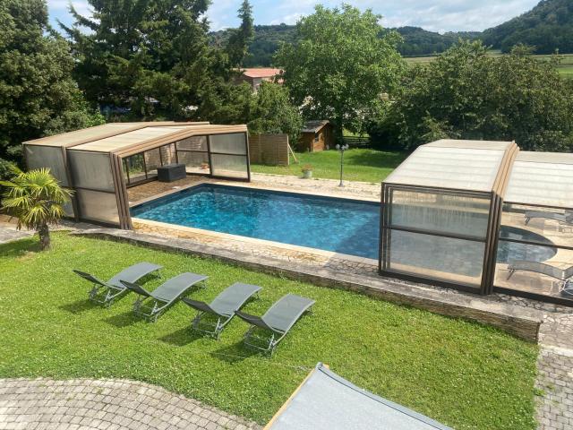 Maison 3 chambres, 3 SdB, terrasse, piscine, spa