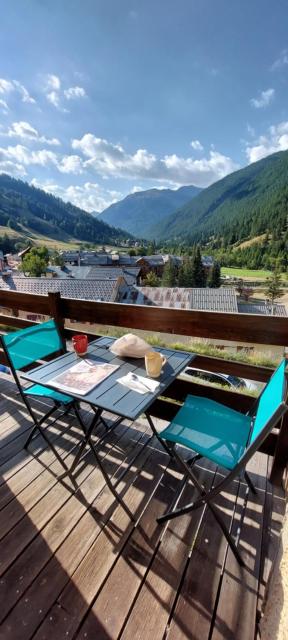 Le Studio du Queyras avec vue sur la montagne