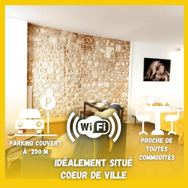 Chaleureux Studio dans le centre historique WIFI