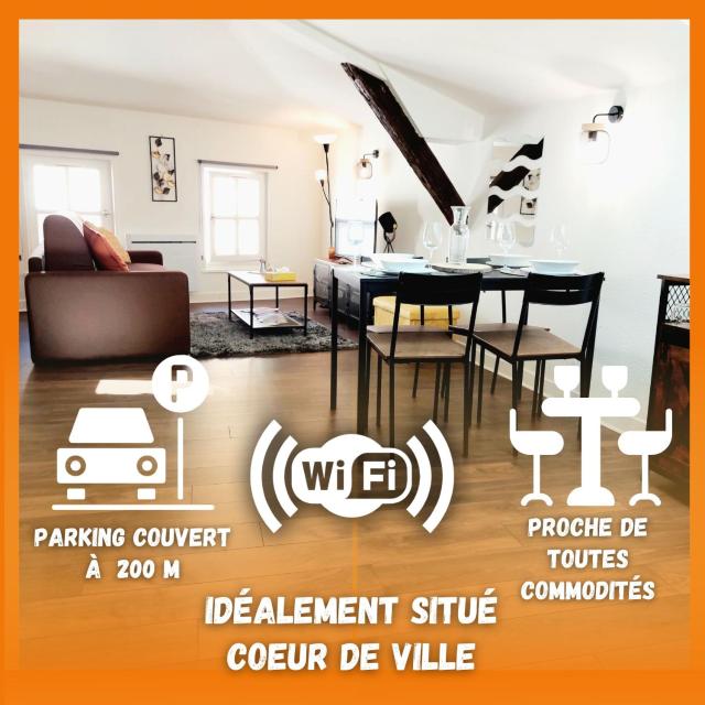 Studio Cosy dans le centre historique WIFI