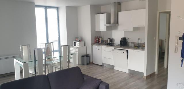 Appartement T2 45 m² en centre-ville