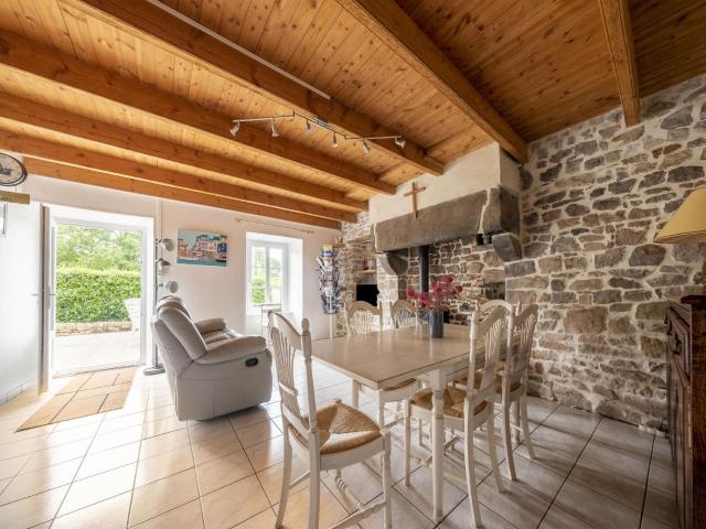 Stone-house cottage in Saussey with garden