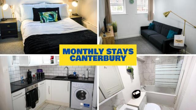 Canterbury Apartment with Parking - Monthly Stays