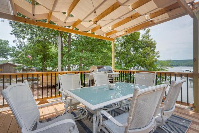 Private Deck and Dock Lake of the Ozarks Home!