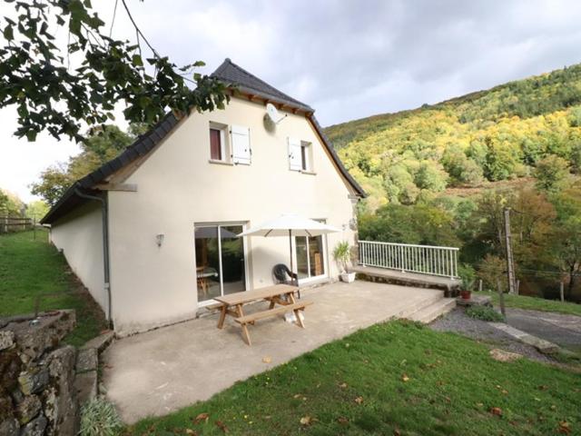 Maison de caractère avec cheminée, terrasse et jardin, au cœur des volcans d'Auvergne - FR-1-742-189