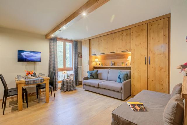 Studio Les Caribous Mountain Retreat - Happy Rentals