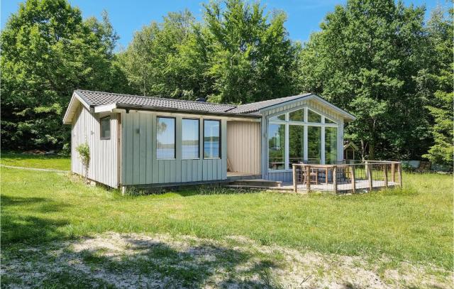 Pet Friendly Home In Lövsjö With House Sea View