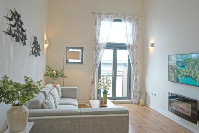 Soak up the Light at a Soothing, Stylish Apartment in Swansea Marina