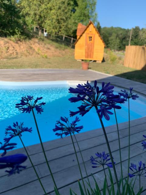 Insolite avec piscine Au Bonheur Comtois