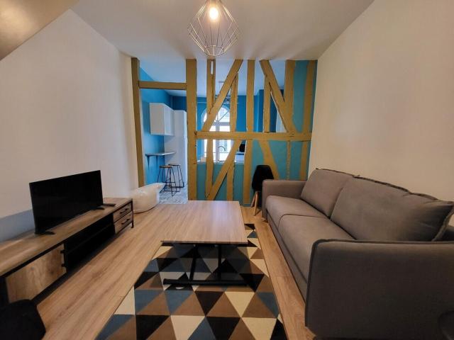 Duplex pour 4 pers, hypercentre de Rouen