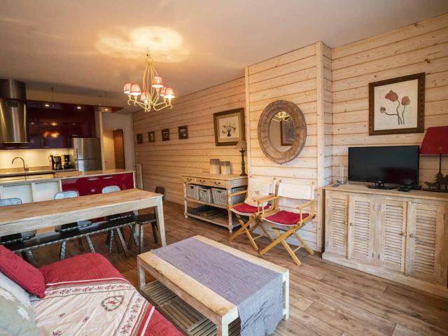 Appartement cosy avec balcon, Châtel - 6 pers., proche télésiège et centre, garage inclus - FR-1-676-172