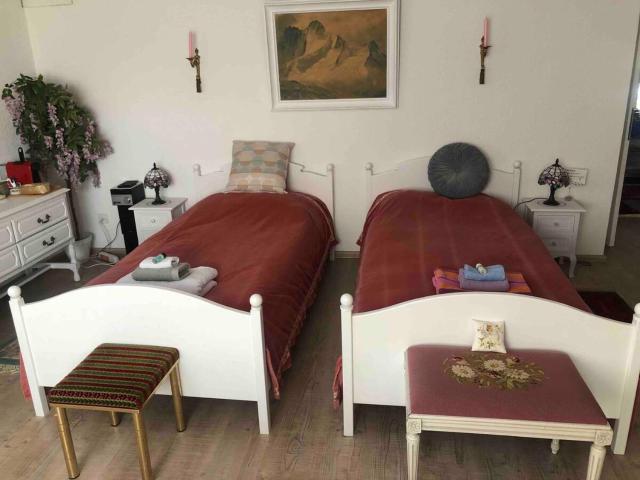 Double room in nice house near the forest (basement floor)