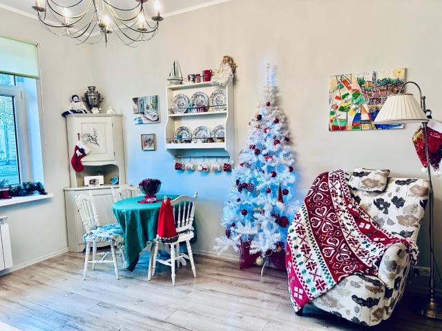 Cozy Christmas apartment in a historical town