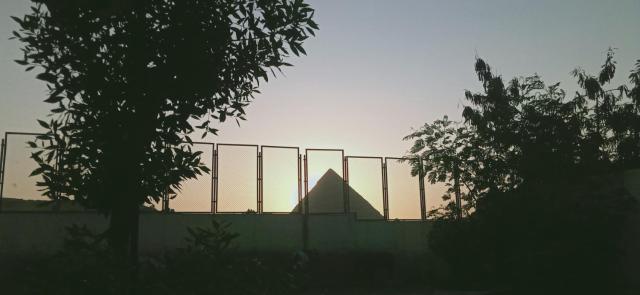 Mini house pyramids view