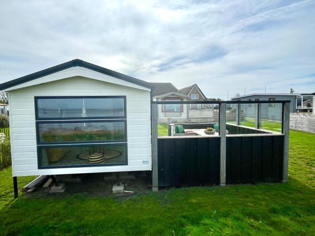 Chalet direct aan Waddenzee