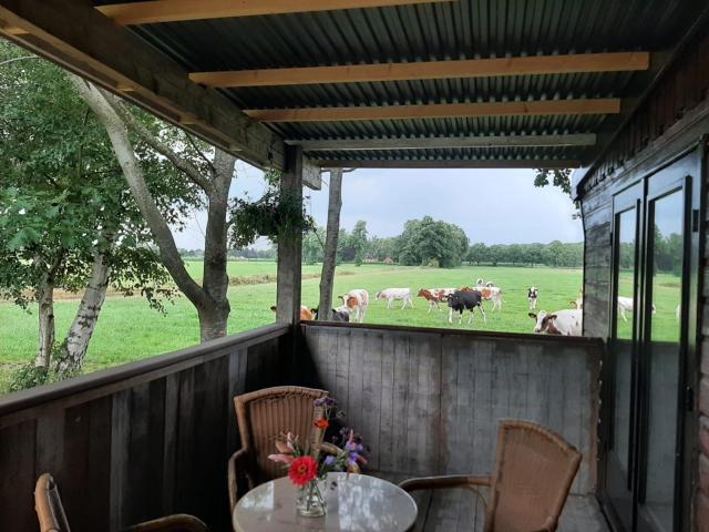 Pak oe rust, bij stacaravan Busscher