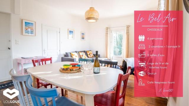 "Le BEL AIR de Chisseaux" in the heart of Touraine