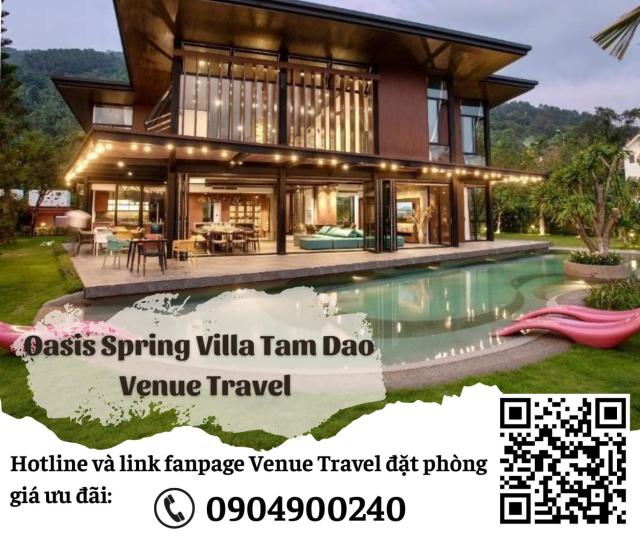 Oasis Spring Villa Tam Dao - Venuestay