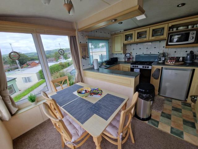 Haven on the Hill 2 Bed Caravan with Town Views of Aberystwyth