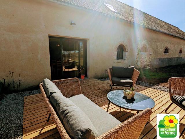 Gîte de charme à la ferme avec jardin clos et activités familiales - FR-1-591-582