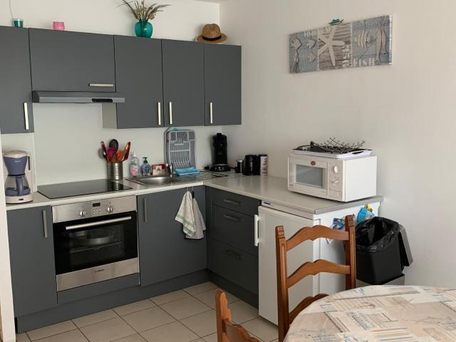 Appartement F2 à Fort-Mahon-Plage, proche mer, 1er étage, garage privé, à deux pas des commerces - FR-1-482-136