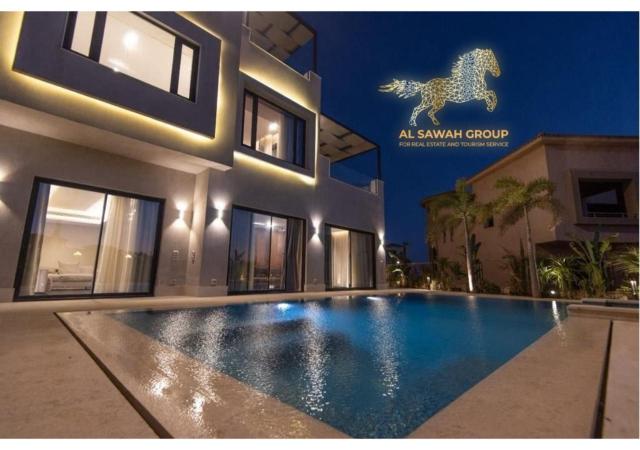 Luxury standalone villa with private pool in Palm Hills-Sheikh Zayed